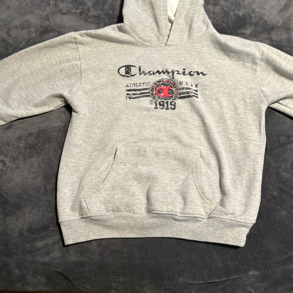 Champion Gray Hoodie
